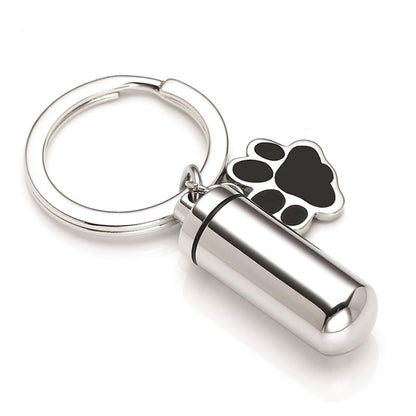 The Paw Personalized Pet Memorial Cremation Keychain