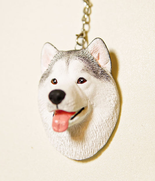 Lifelike Pet Sculpture Keychain