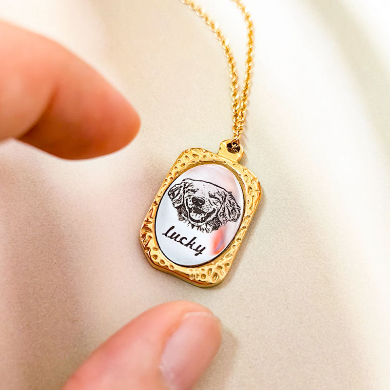 Memory Frame Personalized Necklace