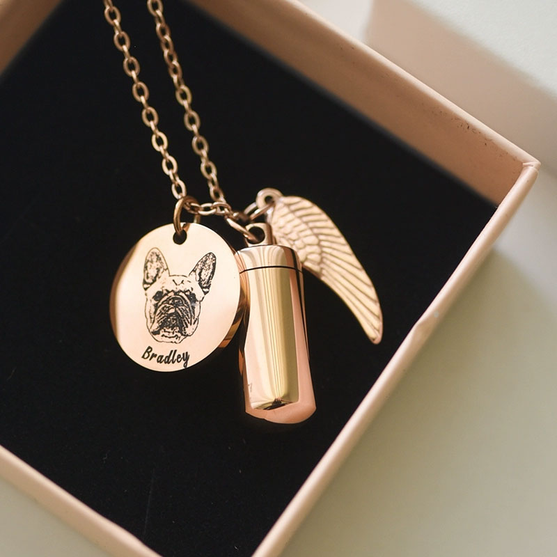 Guardian_Angel_dog_Urn_locket_necklace_champagne_gold