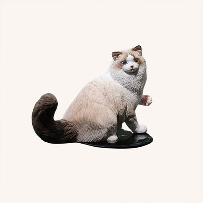 Personalized Cat Memorial Statue - Full Body