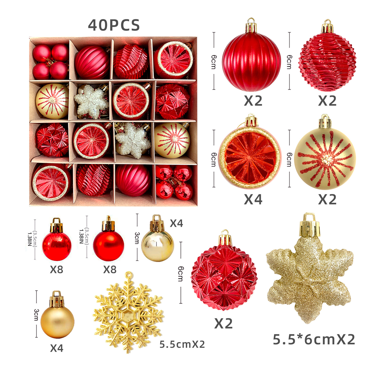 Lifelike Pet Christmas Tree Ball Ornament